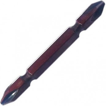 Бита крестовая двусторонняя KILEWS PH2 65 мм с шестигранником 6.35 мм (1/4") #2-LENGTH-65MM Бита крестовая двусторонняя KILEWS PH2 65 мм с шестигранником 6.35 мм (1/4") #2-LENGTH-65MM